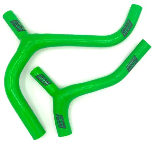 KX450F 2016-2018 Silicone Y Radiator Hose Red 23-326YR