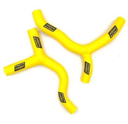 KTM 85 SX 2013-2017 Silicone Radiator Hose Yellow 23-607YY