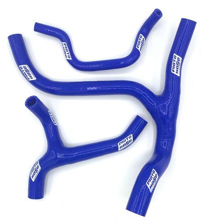 KX450F 2012-2015 Silicone Y Radiator Hose Blue 23-314YB