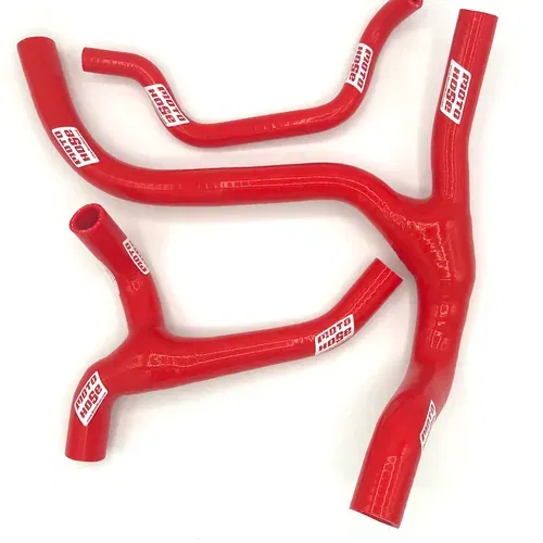 KX450F 2012-2015 Silicone Y Radiator Hose Pink 23-314YP