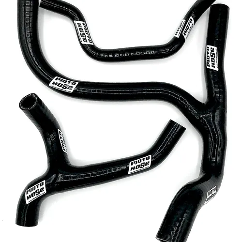 KX450F 2012-2015 Silicone Y Radiator Hose Pink 23-314YP