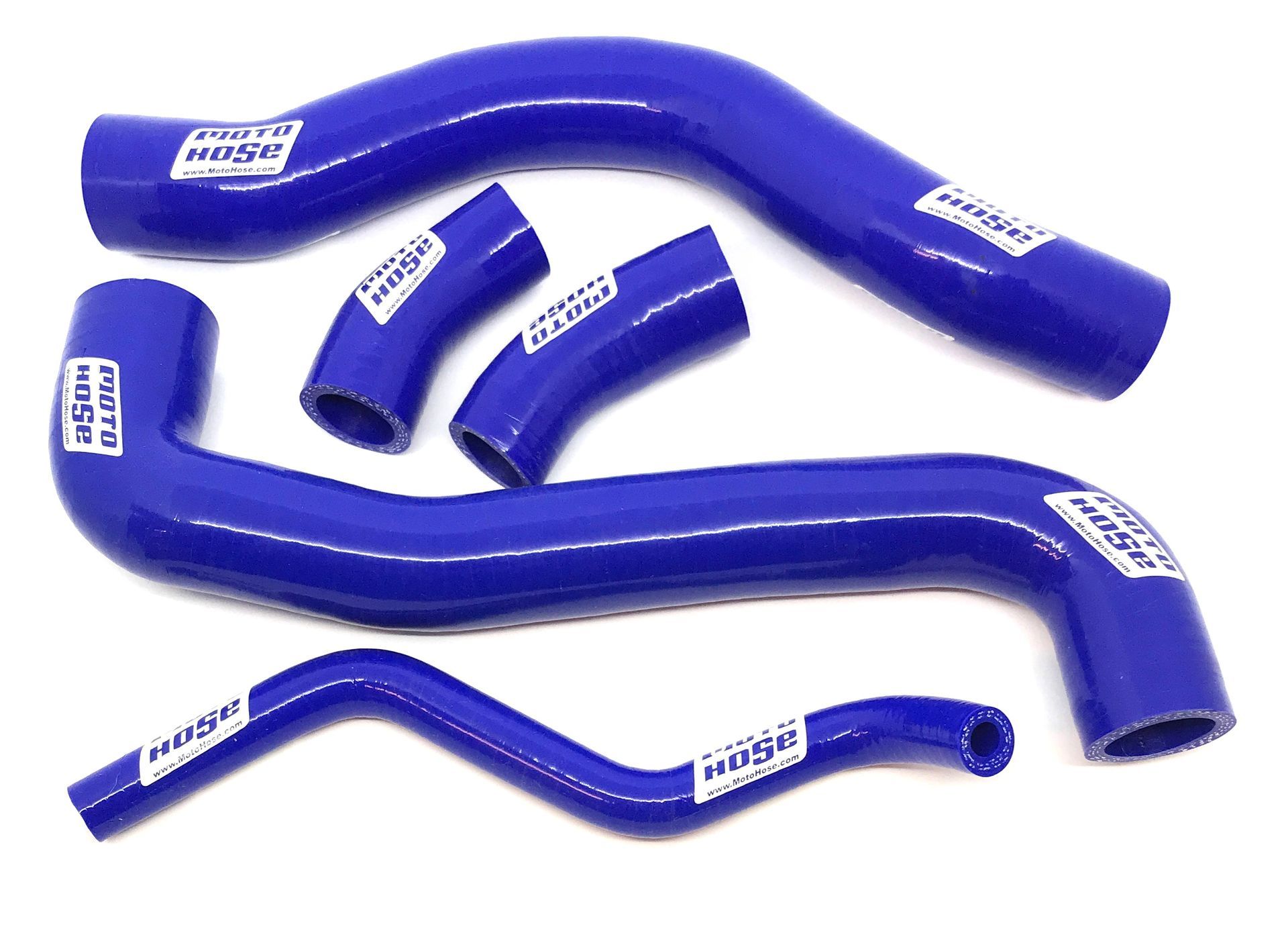 Suzuki SV650 1999-2002 Silicone Radiator Hose Blue 23-454B