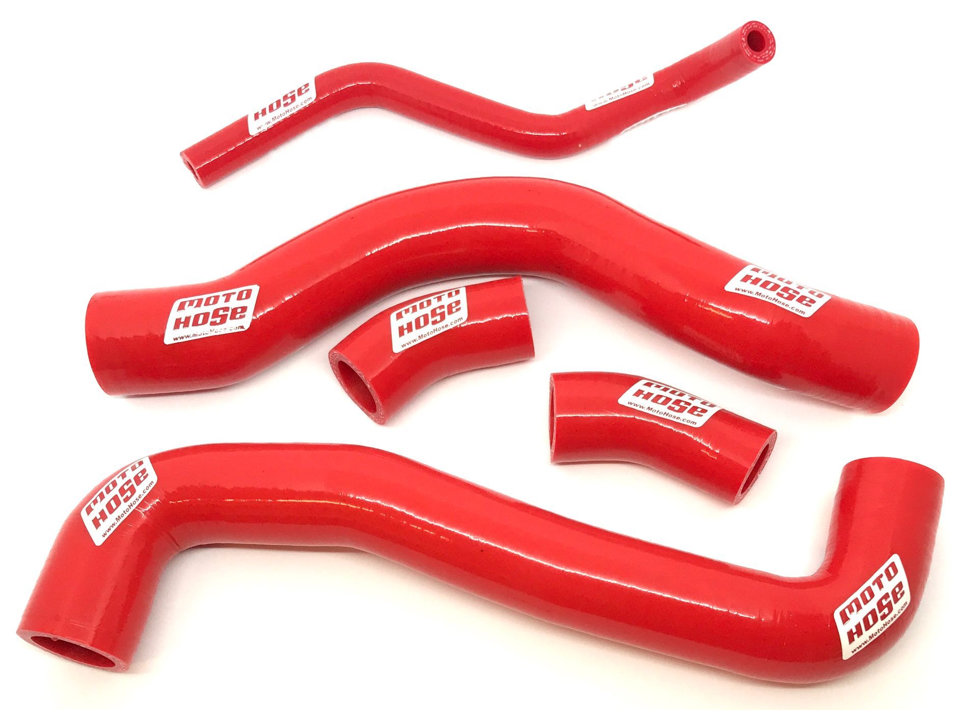 Suzuki SV650 1999-2002 Silicone Radiator Hose Red 23-454R
