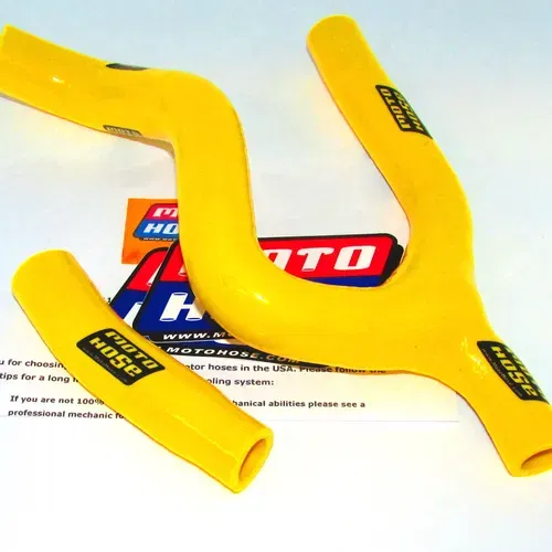 250 SX-F FC 2019-2022 Sil Y Radiator Hose Yellow 23-621YY