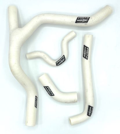 Kaw KX250F 2007-2008 Silicone Y Radiator Hose White 23-37YW