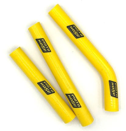 KTM 125/150/200 07-16 Silicone Radiator Hose Yellow 23-604Y