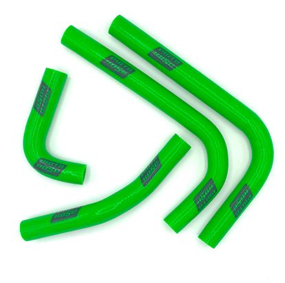 KX250F 2017-2019 Silicone Radiator Hose Green 23-35G