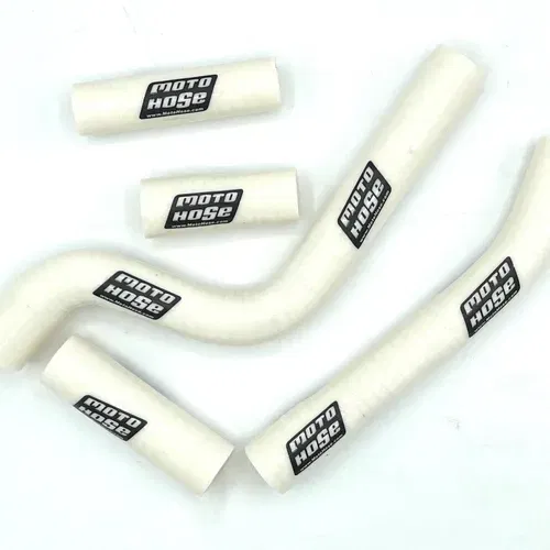 Yamaha YZ250F 2010-2013 Silicone Radiator Hose White 23-26W