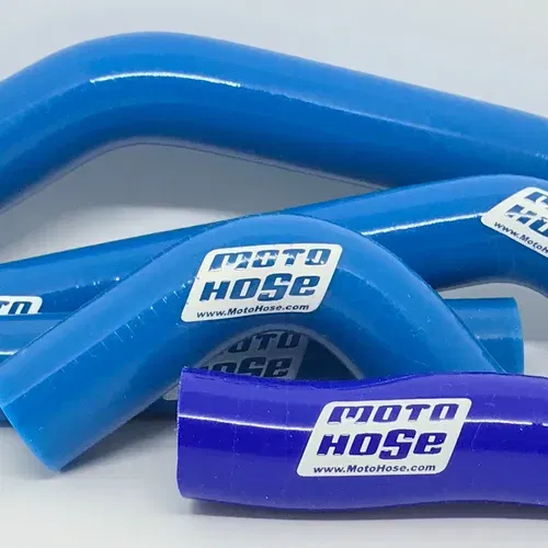 Honda CRF250R 2018-2021 Silicone Radiator Hose Blue 23-124B