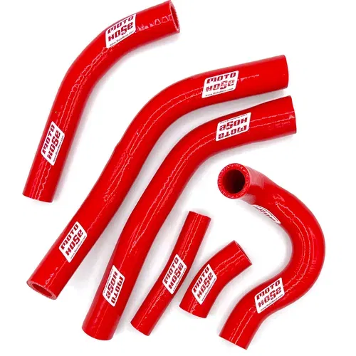 Honda CRF450R 2015-2016 Silicone Radiator Hose Red 23-125R