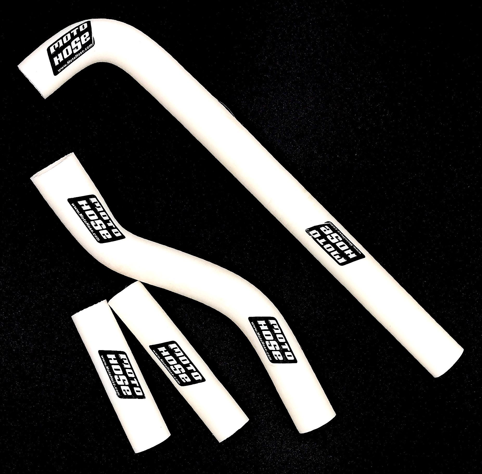 Silicone Radiator Hose Yam YZ250F 01-05 WR 01-06 White 23-204W
