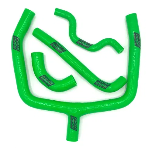 Kaw KX250F 2009-2016 Silicone Y Radiator Hose Green 23-310YG