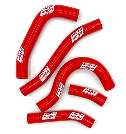 Honda CRF250R 2014-2015 Silicone Radiator Hose Red 23-123R