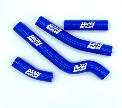 Yam YZ450F 2003-2009 Silicone Radiator Hose Blue 23-27B