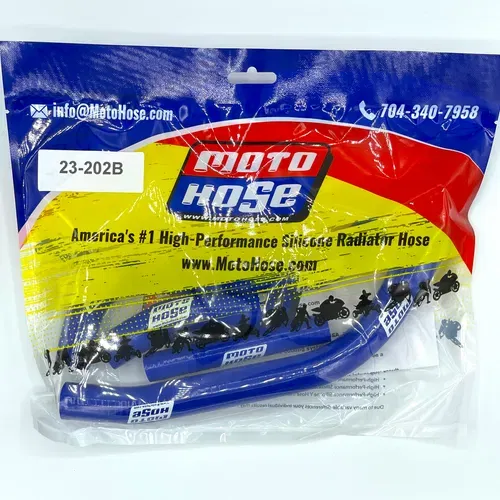 Yam YZ450F 2010-2013 Silicone Radiator Hose Blue 23-202B