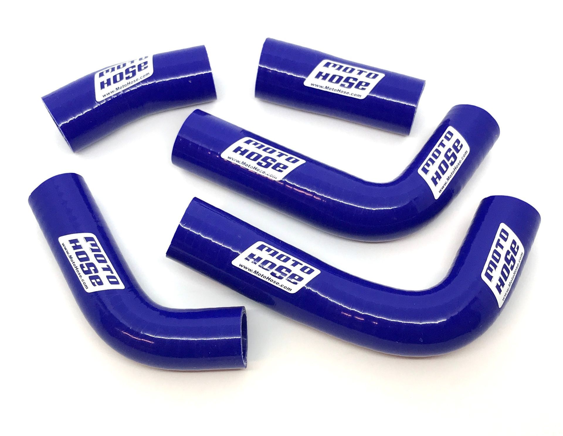 Kawasaki EX250 2008-2012 EX300 2013-2017 Silicone Radiator Hose Blue 23-353B