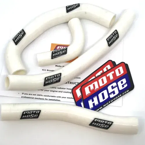 Honda CRF450R 2017-2021 Silicone Radiator Hose Red 23-128R