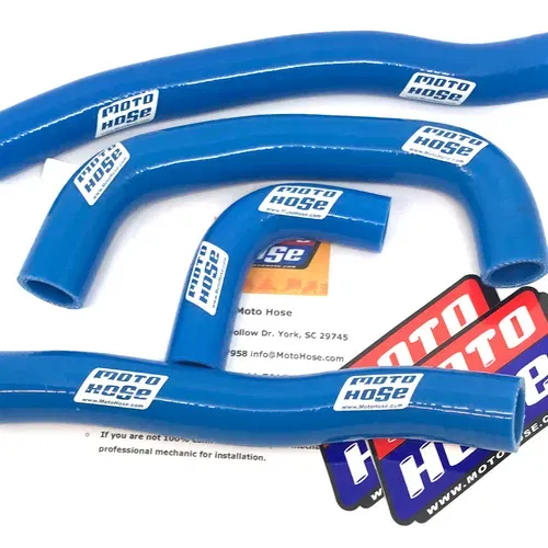 Honda CRF450R 2017-2021 Silicone Radiator Hose Red 23-128R