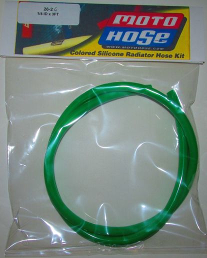 Green 1/4 x 3 ft hose MH14G