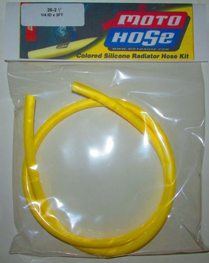Yellow 1/4 x 3 ft hose MH14Y
