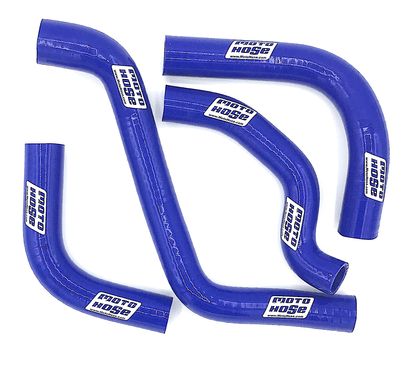 Suzuki DRZ400E 2003-2007 Silicone Radiator Hose Blue 23-407B