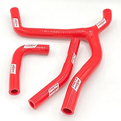 KX250F / X 2021-2023 Silicone Y Radiator Hose Purple 23-329YPU