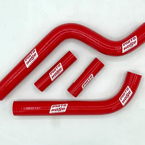 Yamaha YZ125 2002-2026 YZ125X 2020-2026 Silicone Radiator Hose Red 23-22R