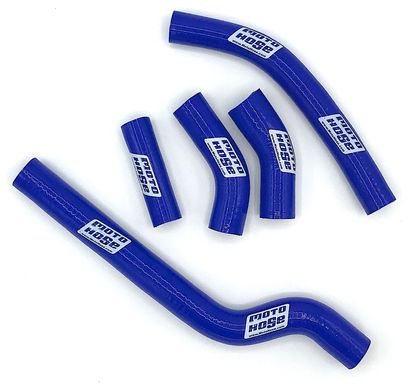 Yamaha YZ250F 2006 Silicone Radiator Hose Blue 23-203B