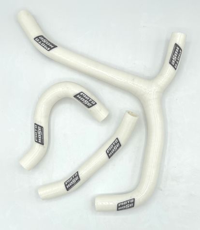CRF250R 2016-2017 Silicone Y Radiator Hose White 23-118YW