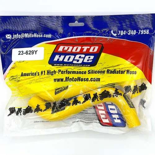 250/350 SX-F XC-F 2023-2026 Silicone Radiator Hose Yellow 23-629Y