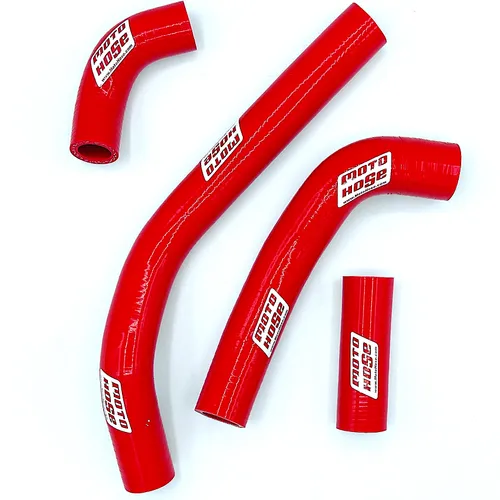 Hon CRF450RX/X 2021-2026 Silicone Radiator Hose Red 23-129R