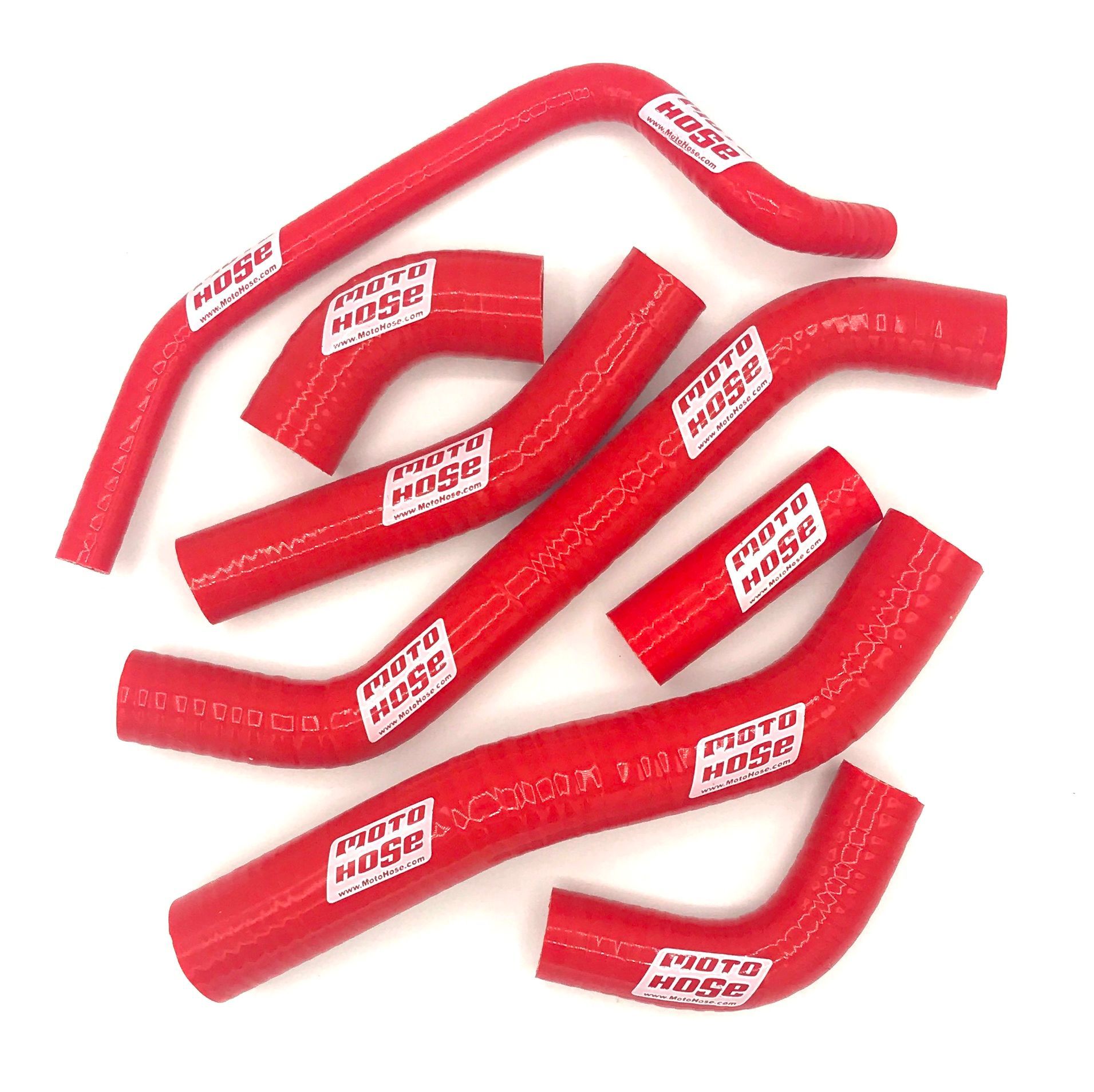 Kawasaki KX450F 2006 207 2008 Silicone Radiator Hose Red 23-39R