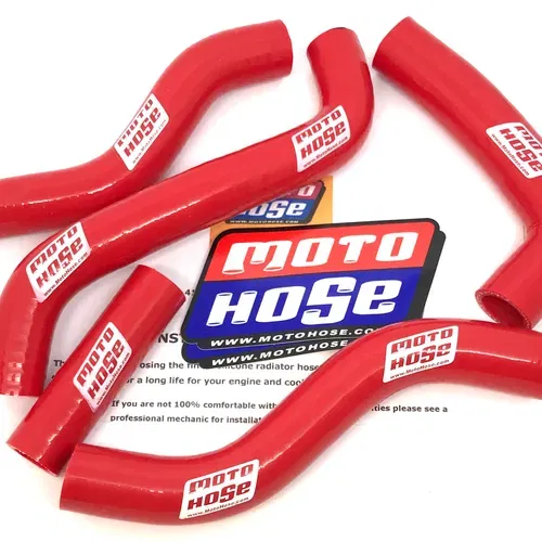 Suzuki RMZ250 2007-2009 Silicone Radiator Hose Blue 23-44B