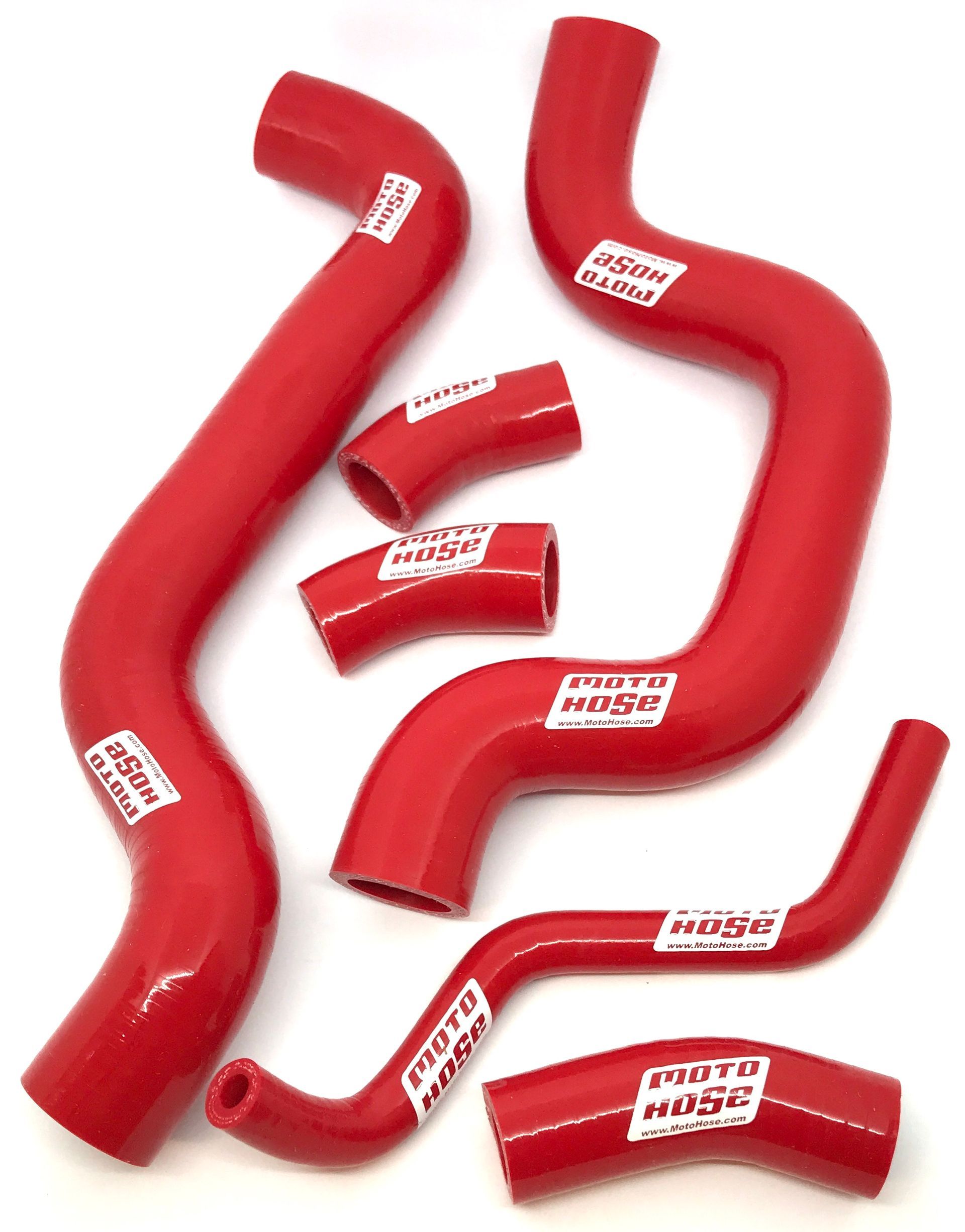 Suzuki SV650 2003-2016 Silicone Radiator Hose Red 23-453R