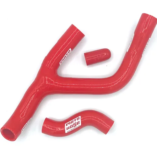 250 EXC-F XCF-W 14-16 Sil Y Radiator Hose Red 23-605YR+