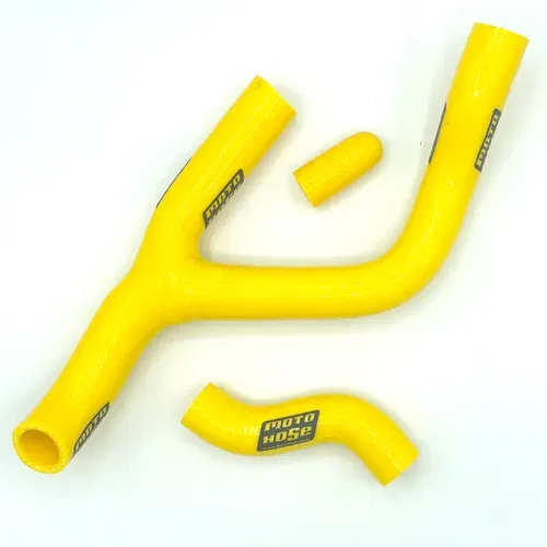 250 EXC-F XCF-W 14-16 Sil Y Radiator Hose Yellow 23-605YY+