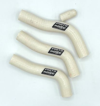 KTM 250 SX-F XCF-W 2007-2010 Sil Radiator Hose White 23-66W