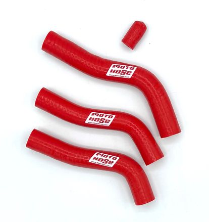 KTM 250 SX-F XCF-W 2007-2010 Sil Radiator Hose Red 23-66R