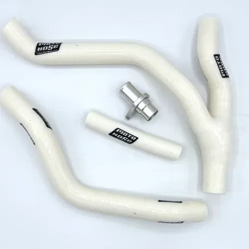 Yamaha YZ250F 2024 - 2025 Silicone Y Radiator Hose Kit Red 23-223YR 