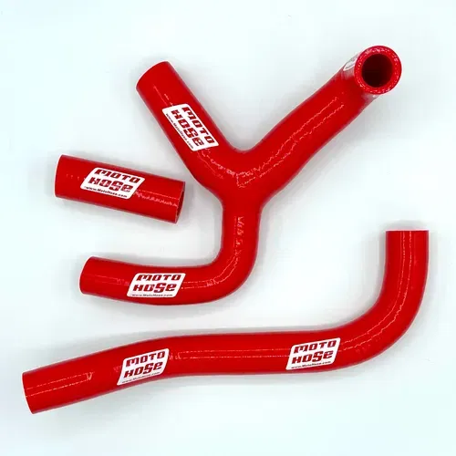 65 SX/TC/MC Blue Y Silicone Radiator Y Hose  23-64YB