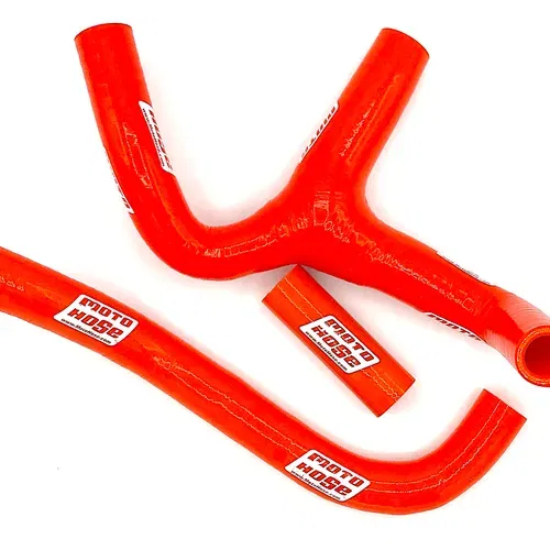65 SX/TC/MC Blue Y Silicone Radiator Y Hose  23-64YB