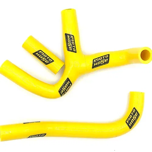 65 SX/TC/MC Blue Y Silicone Radiator Y Hose  23-64YB