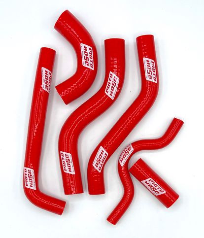 Kaw KX250F 2007-2008 Silicone Radiator Hose Red 23-37R