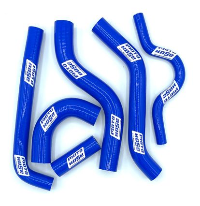Kaw KX250F 2007-2008 Silicone Radiator Hose Blue 23-37B