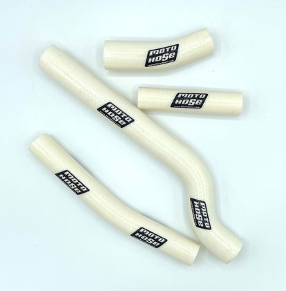 Yam YZ450F 2003-2009 Silicone Radiator Hose White 23-27W
