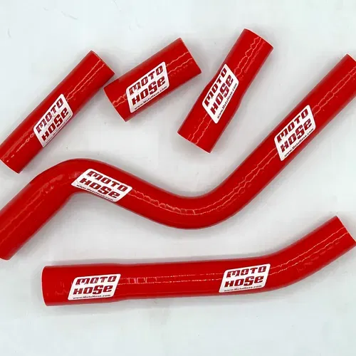 Yamaha YZ250F 2010-2013 Silicone Radiator Hose Red 23-26R