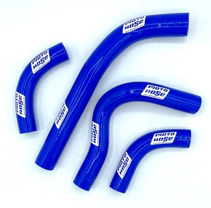 Honda CRF250R 2004-2009 Silicone Radiator Hose Blue 23-15B