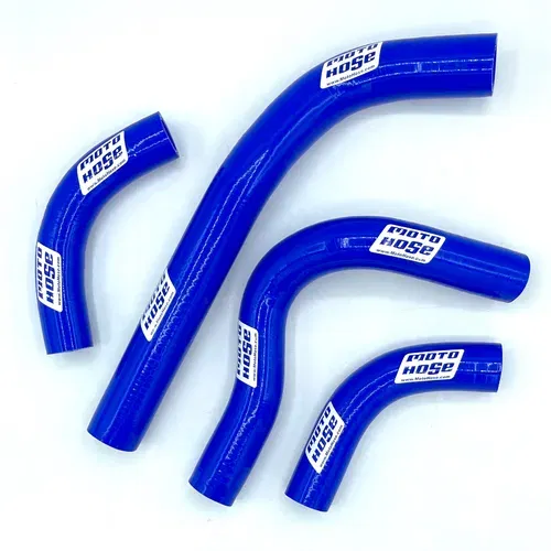 Honda CRF250R 2004-2009 Silicone Radiator Hose Blue 23-15B