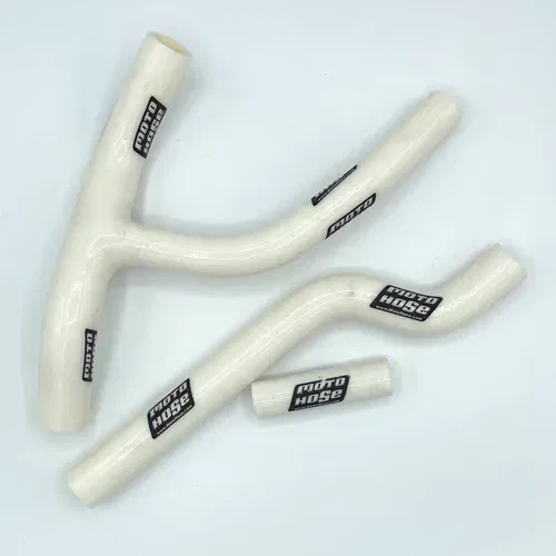 Yamaha YZ250F 2006 Y Silicone Radiator Hose White 23-203YW