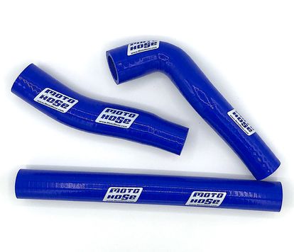 EXC 150 TPI TE 150i 2020-23 Sil Radiator Hose Blue 23-627B